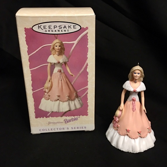 1995 Springtime Barbie Ornament-3rd In Series - Picture 1 of 6